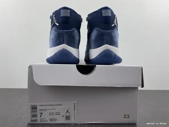 Rep AR0715-441 Velvet Midnight WMNS Navy Jordan 11 Air 0520